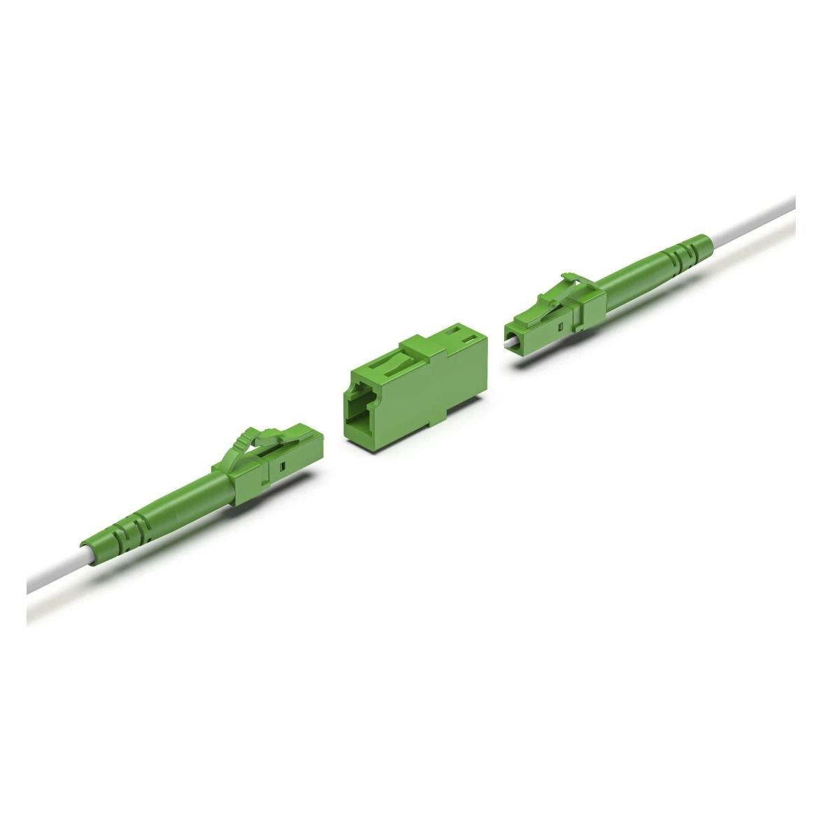 Hama Glasfaser-Netzwerkadapter, LC/APC, 10 Gbit/s (00200801)