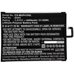 CoreParts Battery for Xiaomi Tablet (8400 mAh), Notebook Akku, Schwarz