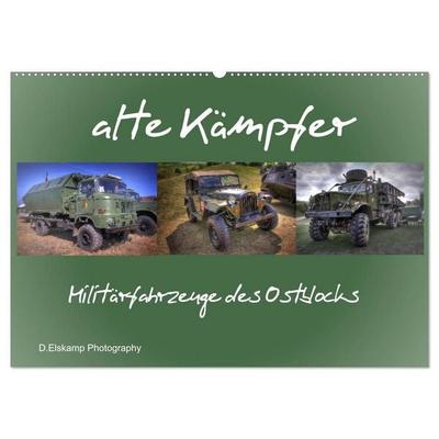 alte Kämpfer- Militärfahrzeuge des Ostblocks (Wandkalender 2027 DIN A2 quer), CALVENDO Monatskalender