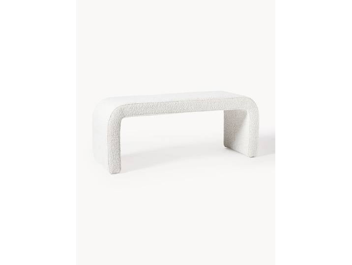 Banc rembourré en bouclette Penelope