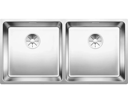 BLANCO ANDANO 400/400-IF, Schrankwaschbecken, Edelstahl, Edelstahl, 90 cm, Deutschland