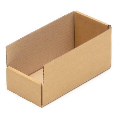 KK Verpackungen 2640 Regalkartons 200 x 100 x 100 mm Sortierboxen Lagerboxen Aufbewahrung Wellpappe