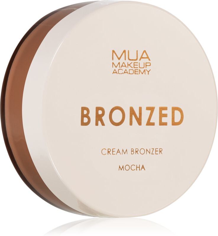 MUA Makeup Academy Bronzed bronzer en crème teinte Mocha 14 g