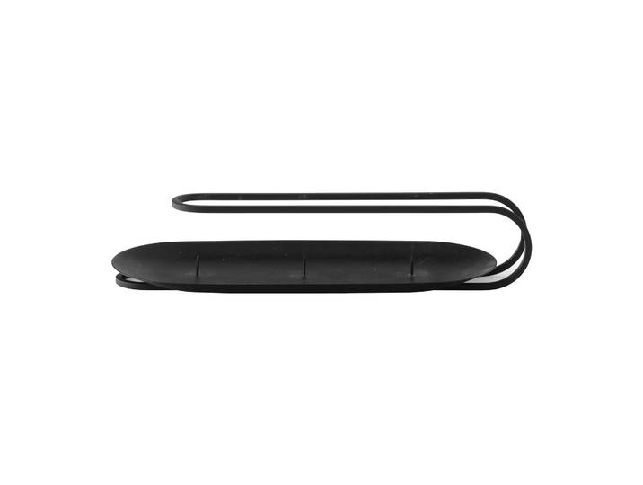 Audo Copenhagen Bougeoir pour 3 bougies Clip 5 cm Noir
