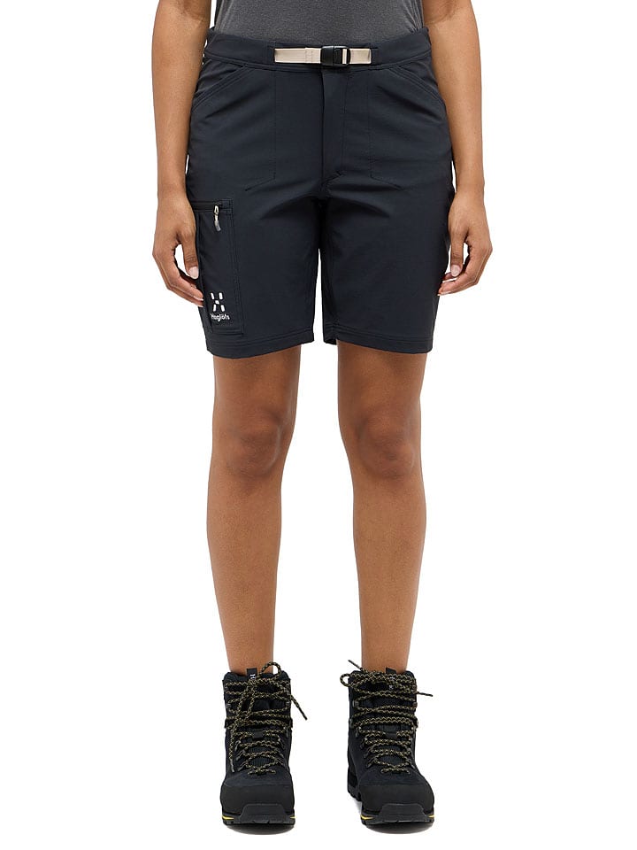 Haglöfs Softshellshorts "Lizard" in Schwarz - 34
