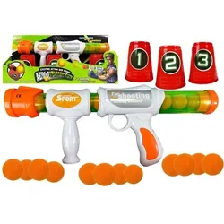 Spielzeugpistole + Schaumstoffpatronen