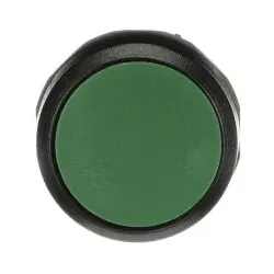 ABB MP1-10G Drucktaster, grün, flach-tastend, Frontring, Kunststoff schwarz nicht beleuchtbar 1SFA611100R1002