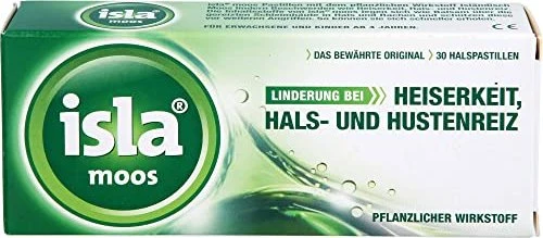 Isla Moos Pastillen 30 St
