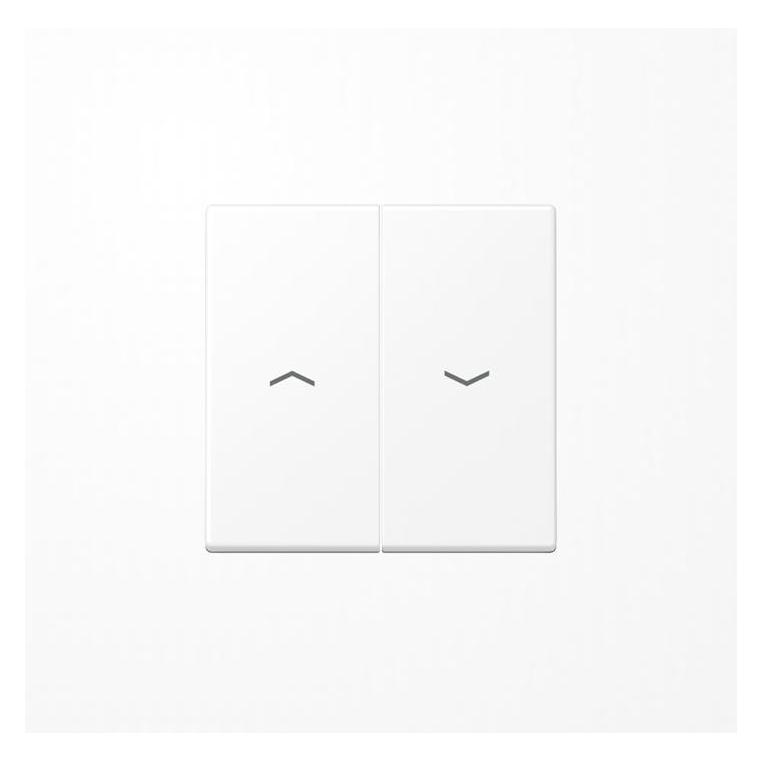 JUNG Wippe f. Jalousie- A595PWWM Schalter/-Taster schneeweiss matt (A595PWWM)