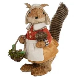 Stroh Eichhörnchen -Frau-