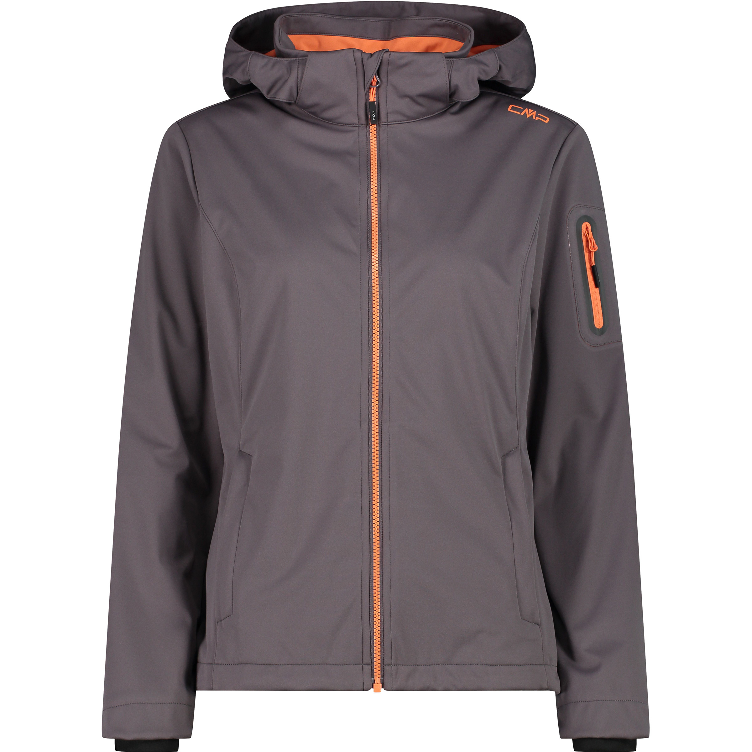 CMP Light Softshell Damen Softshelljacke grau Größe 4XL Trekking Wasserabweisend