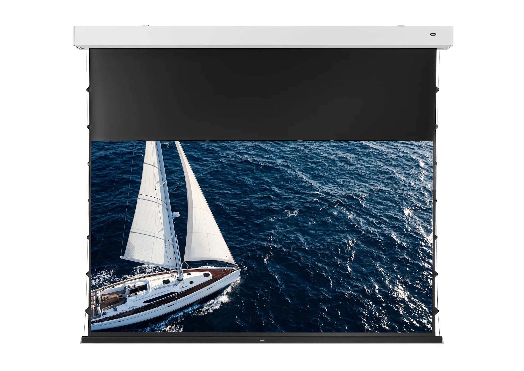 celexon Greyvision Kontrastleinwand Premium Plus 203 x 114cm - 92" Tension Motorleinwand