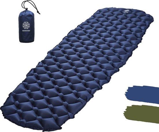 Famanu Schlafmatte klein, tragbar, aufblasbar - Camping Trekking Rucksack