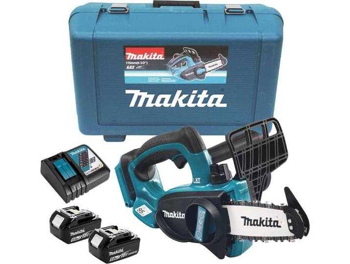 Makita DUC122RTE Motorsäge Schwarz\, Blau