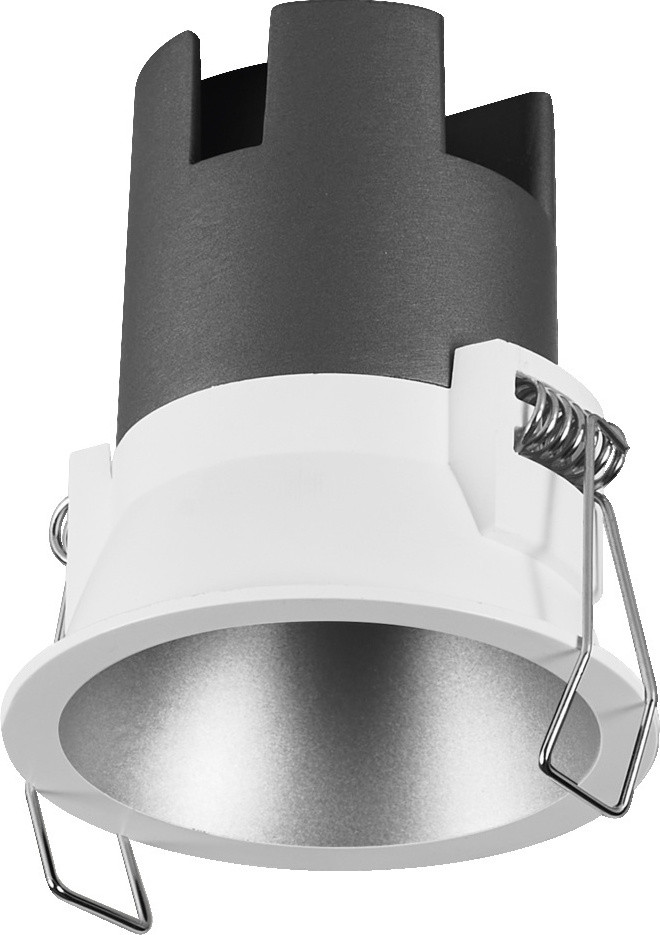 Ledvance LEDVANCE SPOT TWIST inbouwspot, zilver, 5W, 400lm, 4000K koelwit licht, diameter: 70 mm