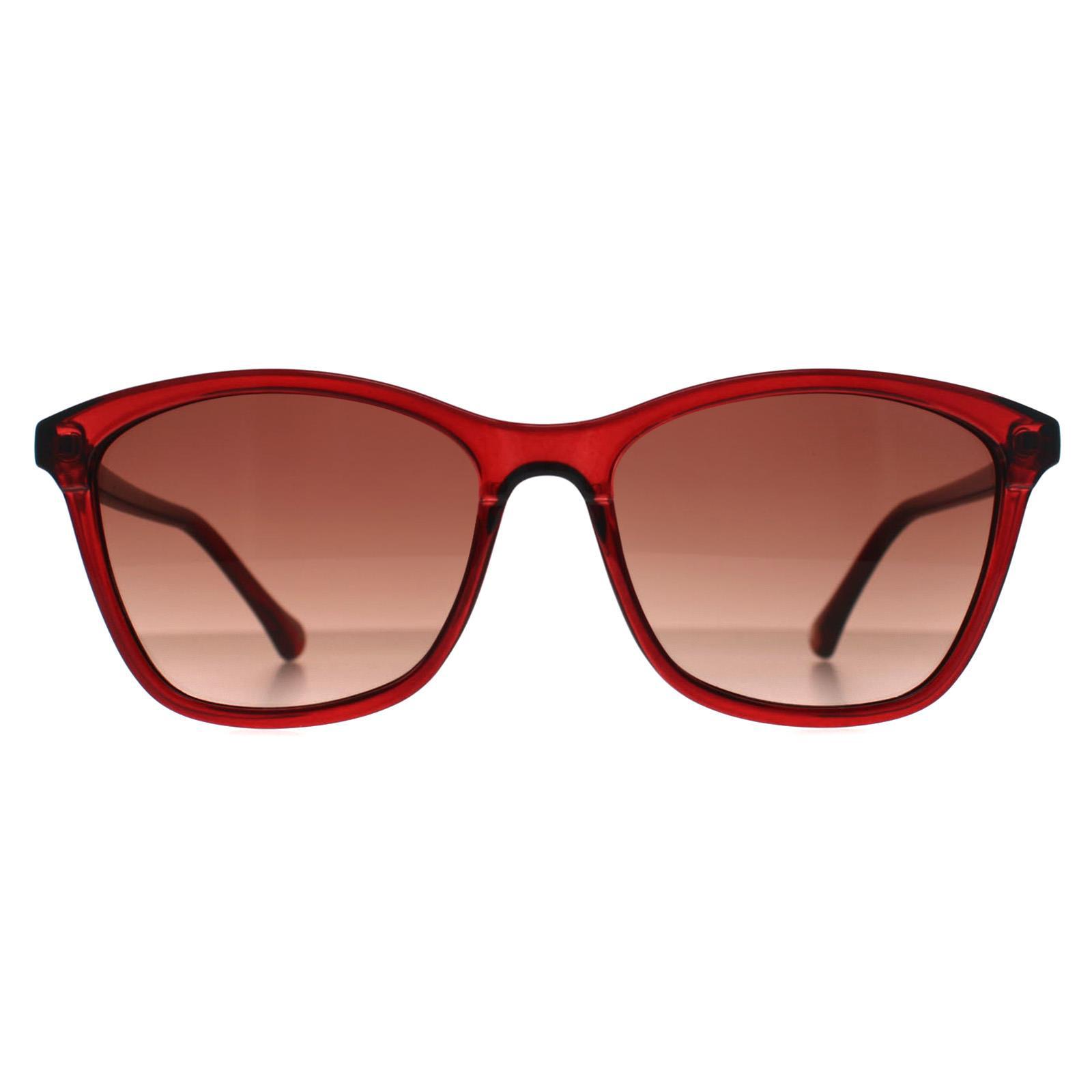Ted Baker Square Damen Burgund Braun TB1440 Tari