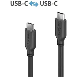 Sonero USB-C auf USB-C Ladekabel - USB 2.0, 60W PD - schwarz - 1,50m