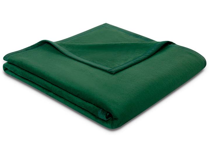 Wohndecke BIEDERLACK Cotton Sense , grün, B:150cm L:200cm, Baumwolle, Wohndecken, Wohndecke, aus 100% Baumwolle