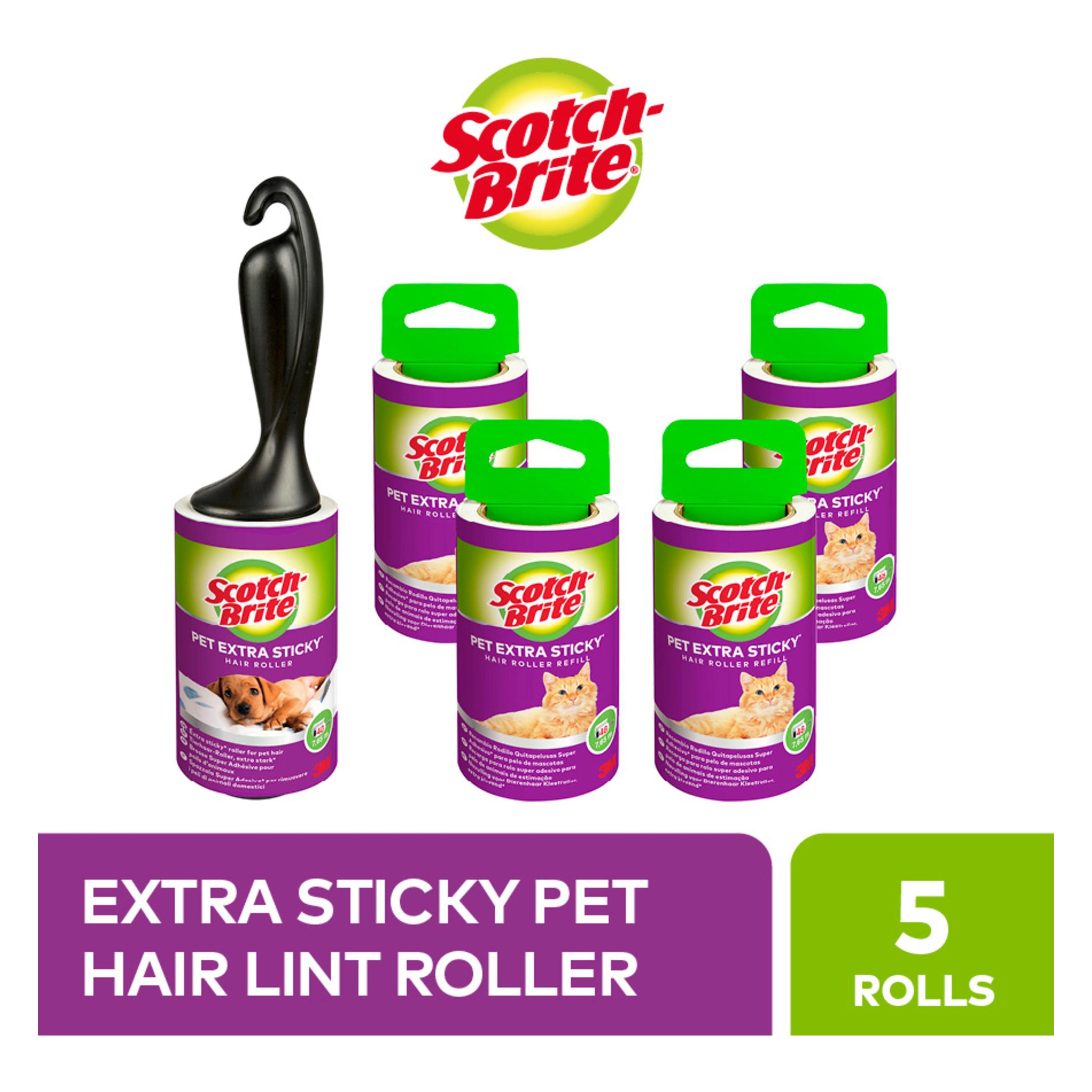 Scotch-Brite Pet Extra Sticky Promo Pack (839RS-48-5VP)
