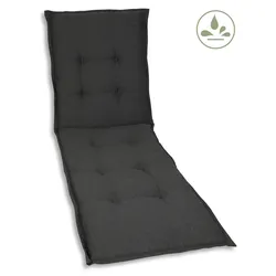 GO-DE Textil Liegenauflage Uni anthrazit