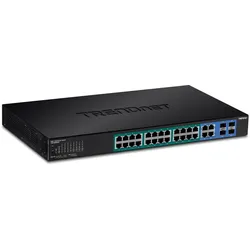 Trendnet TPE-5028WS Netzwerk-Switch Managed Gigabit Ethernet (10/100/1000) Power over Ethernet (PoE) 1U Schwarz