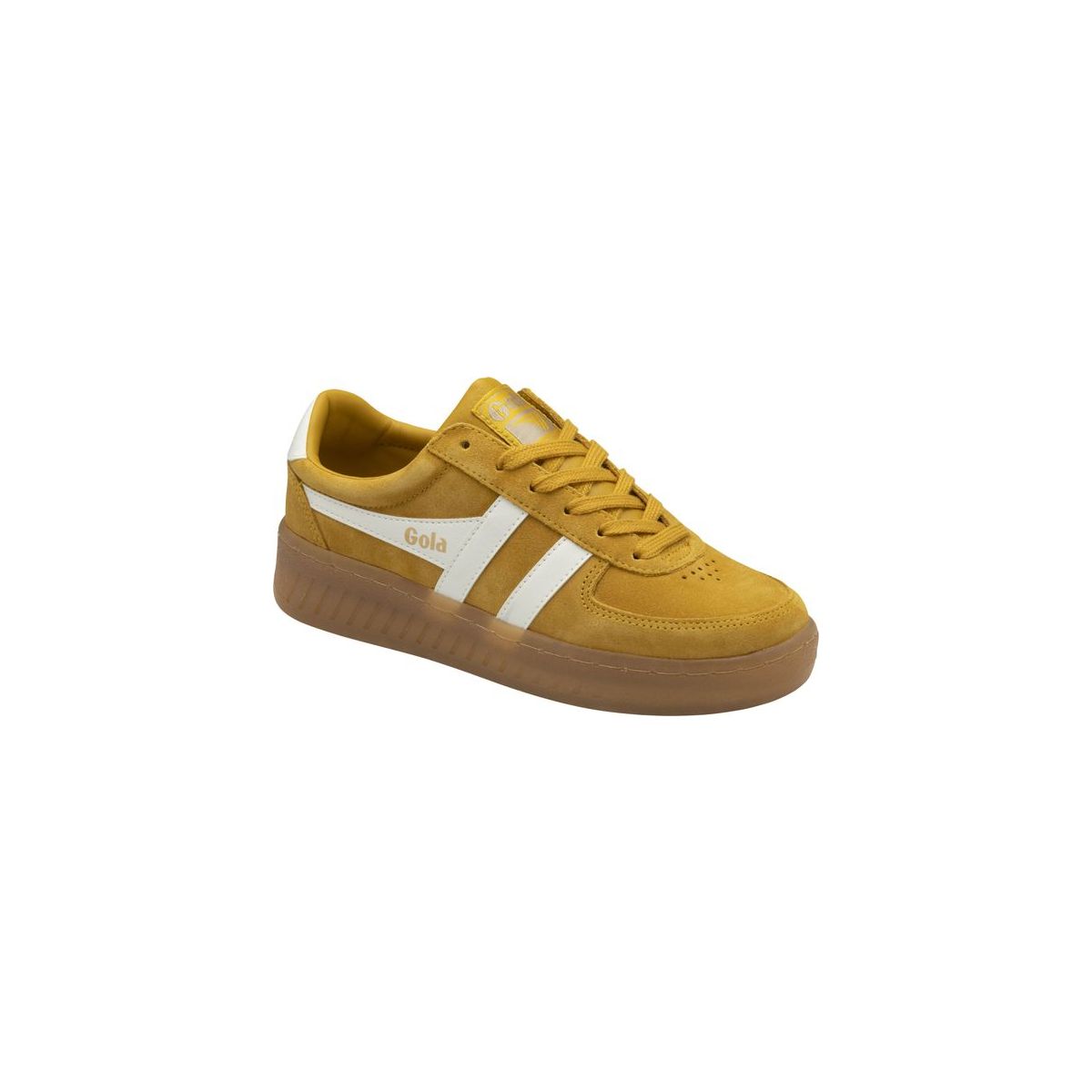 Gola Grandslam Suede Sneaker Women sun/off white/gum (YX) 36 CLA589-YX-36-sunoffwhitegum