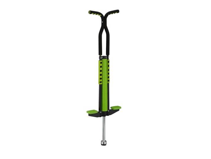 Relaxdays Bâton Sauteur Robuste\, pogo-Stick pour Enfant pesant jusqu'à 60 kg\, pour se dépenser en extérieur\, Vert