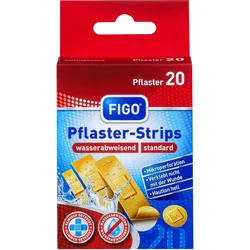 Figo Pflaster-Strips Wasserabweisend Standard 20 ST