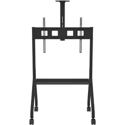 Peerless AV Trolley für 55" bis 86" Displays (68 kg, 55" - 75"), TV Ständer, Schwarz