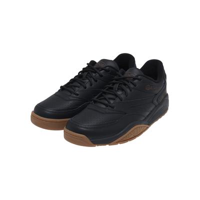 Trainingsschuh EWING "Ewing EWING SL 33", Damen, Gr. 9, caviar, chestnut, rubber, Leder, unifarben, Schuhe