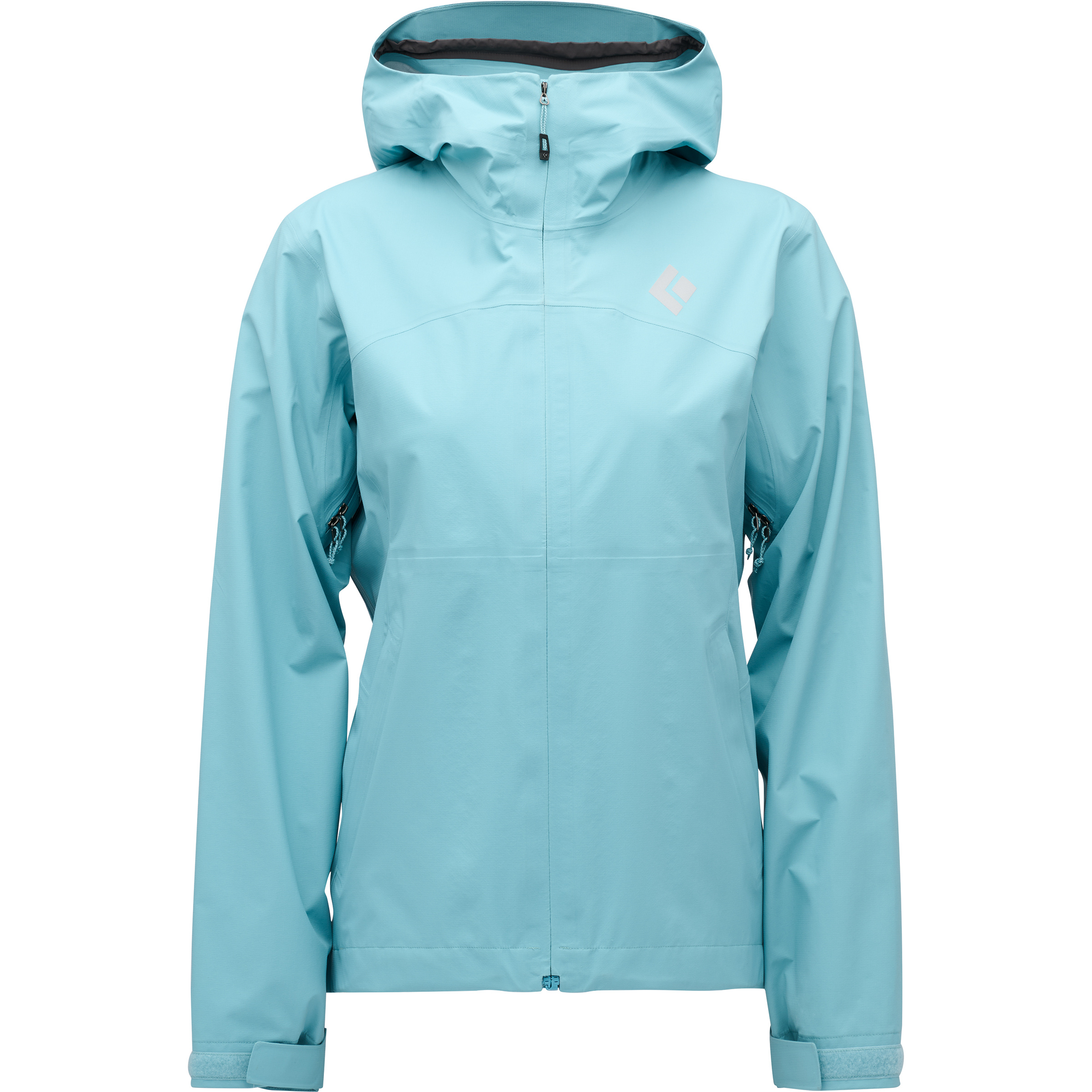 Black Diamond Strataline Stretch Shell Damen Regenjacke blau Größe L Bergsteigen | Alpinklettern Winddicht Wasserabweisend