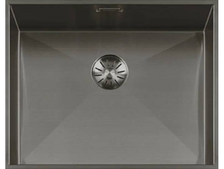 togo Küchenspüle 52WT-GunMetal, rechteckig, 54/44 cm, Edelstahl Spüle