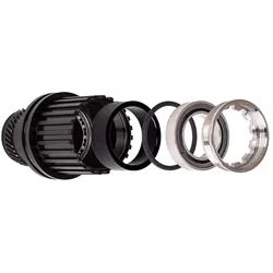 Chris King Freilaufkörper R45 Gen. 4, Shimano Microspline inkl. Edelstahl-Lager, Aluminium, black