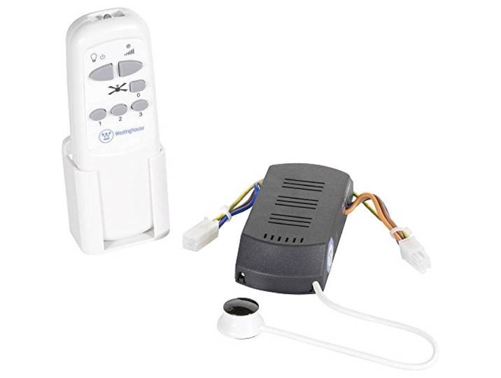 Westinghouse Lighting 7809540 Ventilateur de plafond et télécommande infrarouge pour la lampe\, Vitesse élevée