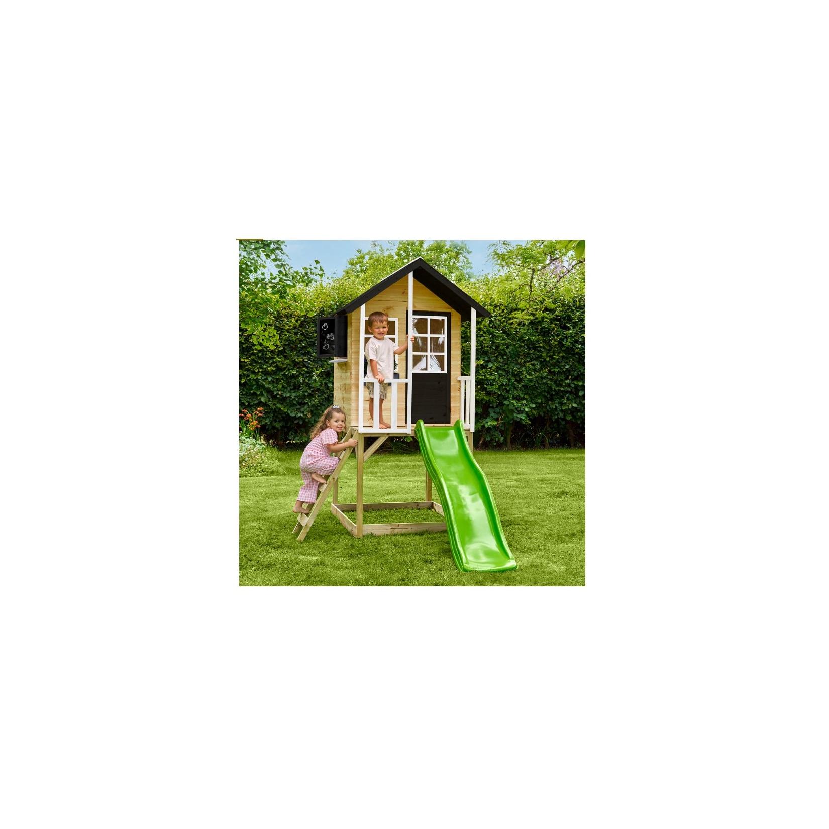 Zwerkules Spielhaus Holli 1 inkl. Rutsche 270x148x224cm
