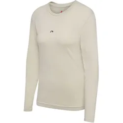 newline Therma Wool Blend langarm Laufshirt Damen 1940 - silver birch XL/XXL