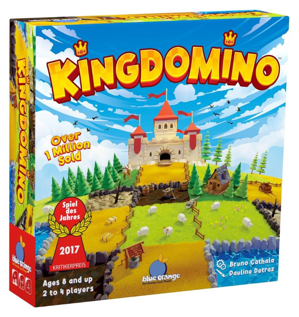 Blue Orange Kingdomino Bordspel Economische Simulatie voor Familie vanaf 8 jaar