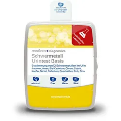 Schwermetall Urintest Basis – 12 Metalle