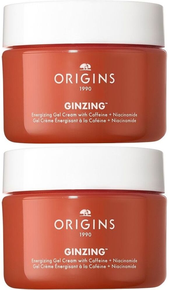Origins GinZing™ Energizing Gel Cream with Caffeine + Niacinamide x2 2x30 ml Set
