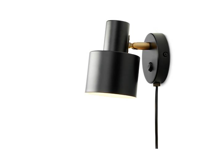 Vogue Wandleuchte Schwarz - Halo Design - Wohnzimmer - Metall