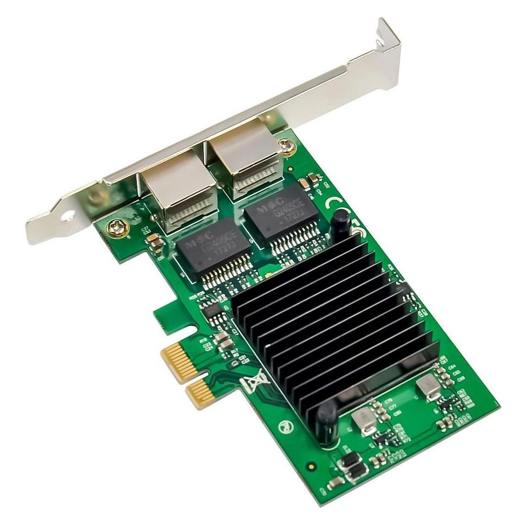 MicroConnect Network Card PCIe x1 Intel (Mini PCI Express) (MC-PCIEX1-82575)