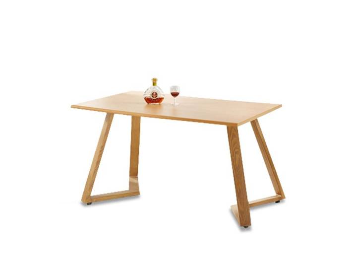 Table à manger rectangulaire scandinave bois - Trevi - DESIGNETSAMAISON
