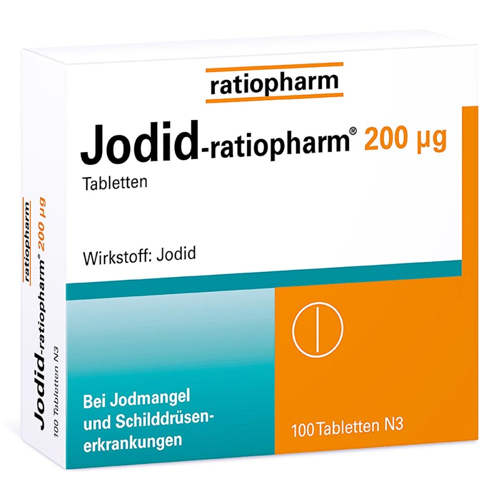 ratiopharm GmbH Jodid-ratiopharm 200 μg Tabletten 04620018