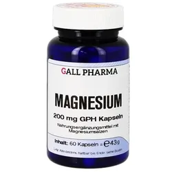 MAGNESIUM 200 mg GPH Kapseln 60 St