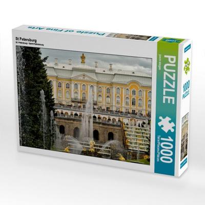 CALVENDO Puzzle St Petersburg | 1000 Teile Lege-Größe 64x48cm Foto-Puzzle für glückliche Stunden