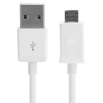 Micro USB Cable 1m USB Charging & Data Sync Cable For Fast Stable Connectivity white