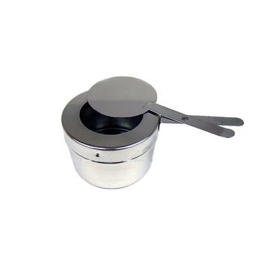 AcMax Edelstahl Brennpastebehälter Brennpaste Behälter mit Deckel für Chafing Dish