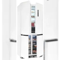 Exquisit Einbau-Multidoor | 466 Liter | No Frost Kühlen/Gefrieren | Schnellgefrieren | Türalarm | EMD470-170-200E inoxlook-weiss