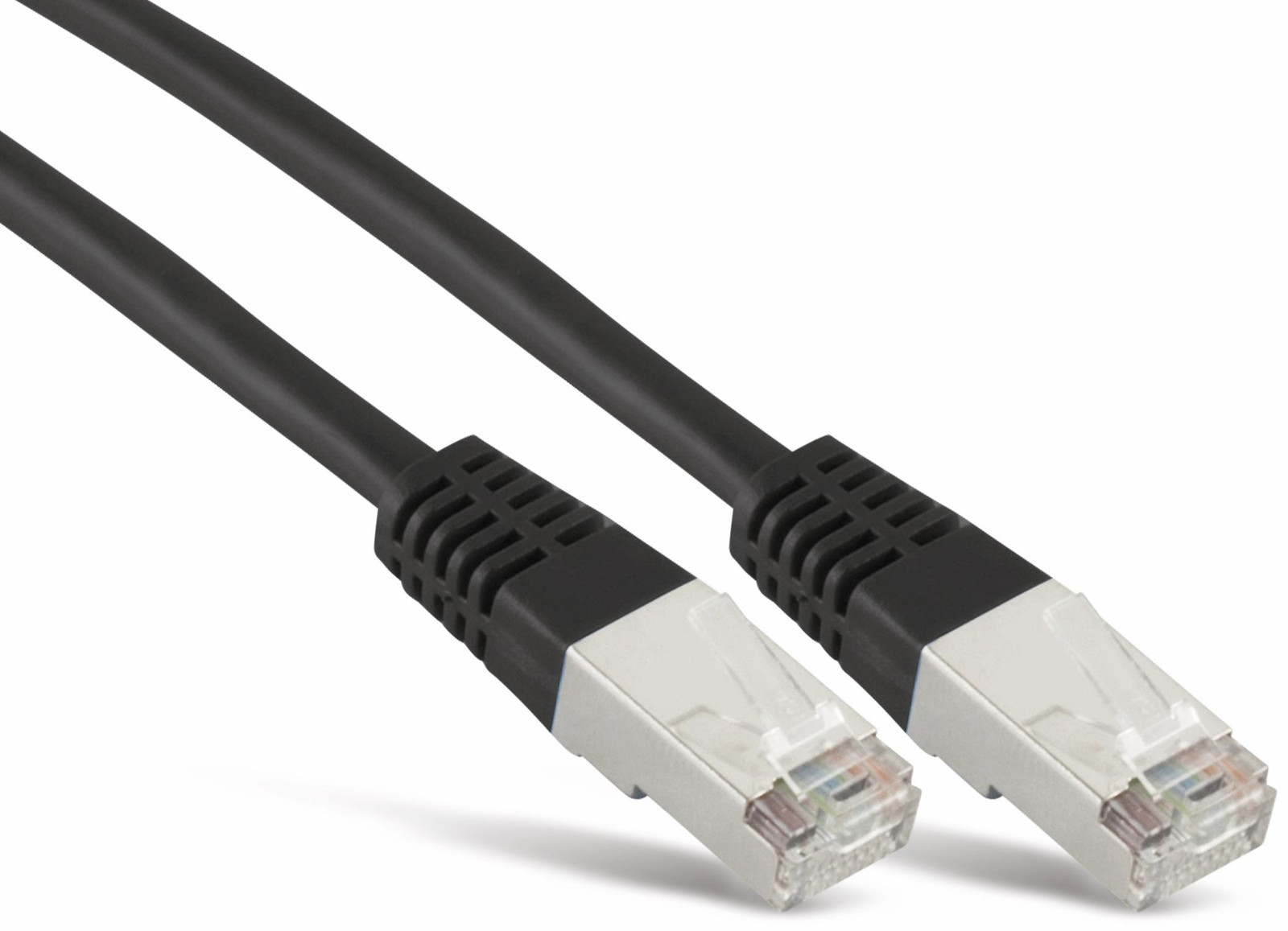 S-CONN Cat6 S/FTP patchkabel, 10 meter, zwart