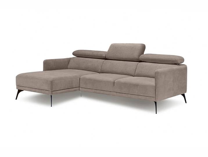 Hellbraunes Ecksofa BLIZZARD Sofa-Variante: Linke Ecke